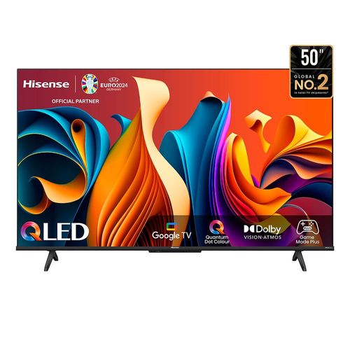 Televisor Hisense QLED 50" 4K Ultra HD 50Q6N con Google TV y Conectividad Avanzada (MUNDO ELECTRONIC