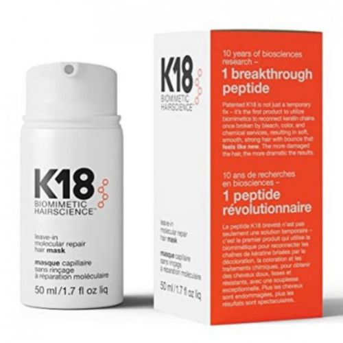 K18 Mascarilla Capilar Reparadora Molecular Sin Enjuague 50 ml