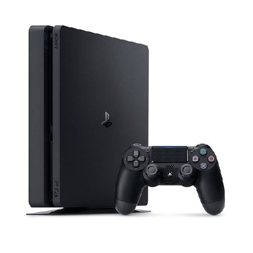 Playstation 4 Consola con lector de Disco DVD Y BLU-RAY  | REACONDICIONADO Negro