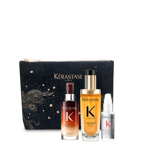 Kerastase Pack Brillo y Suavidad - Elixir Ultime Huile Originale + 8H magic Night serum 90ml