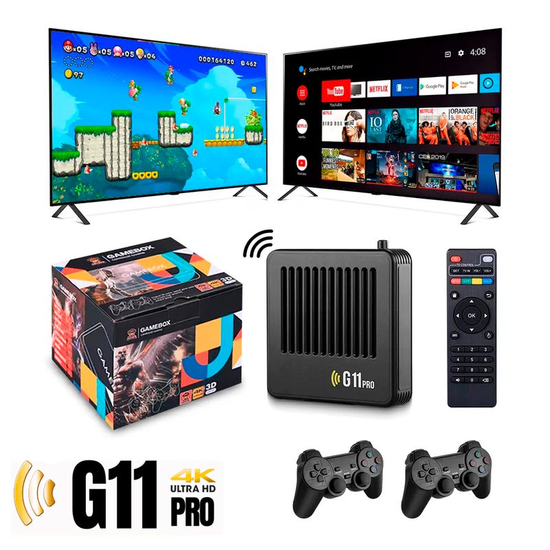 Consola-Videojuegos-Gamebox-G11-Pro-Tv-Box-128GB-4k-con-mandos-recargables