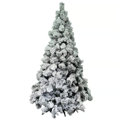 Árbol de navidad Pino NEVADO Americano - rama por rama 180cm - NR-180 (MUNDO ELECTRONICO)