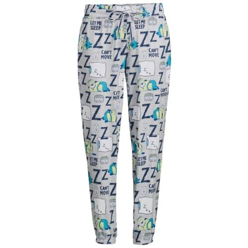 Pantalon Jogger de Pijama Minions para Mujer - Gris Talla M