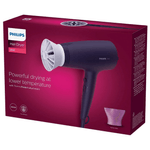 COMBO-PHILIPS-SECADORA-DE-CABELLO-2100-W---2-ACC-BHD340-Y-DEPILADORA-BRE225-DE-2-VELOCIDADES