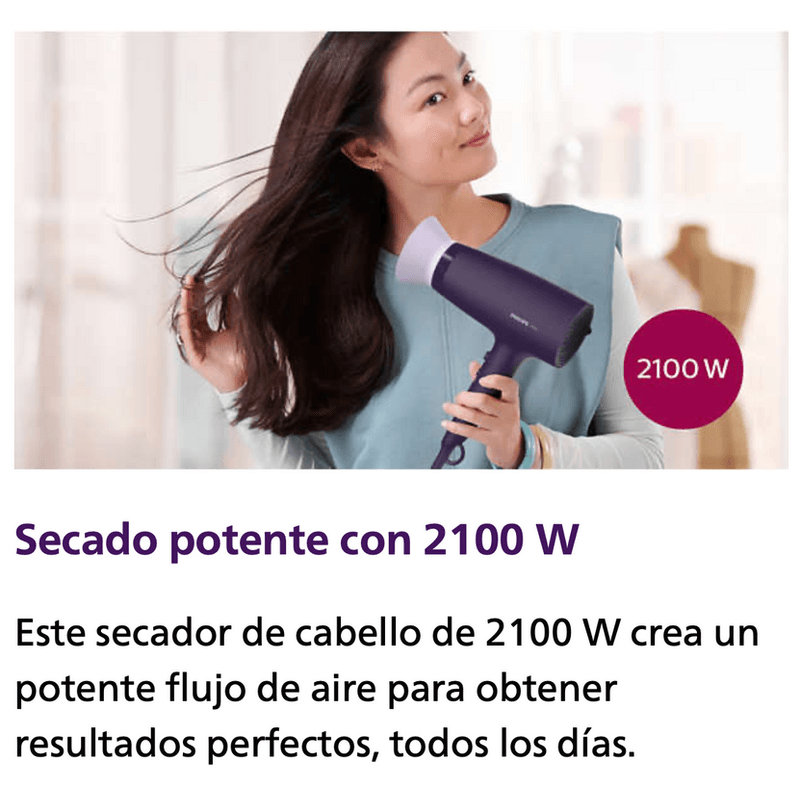 SECADORA-DE-CABELLO-PHILIPS-2100-W-Y-6-VELOCIDADES-BHD340