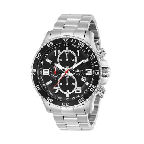 Reloj Invicta Deportivo Hombre color Negro-Plata