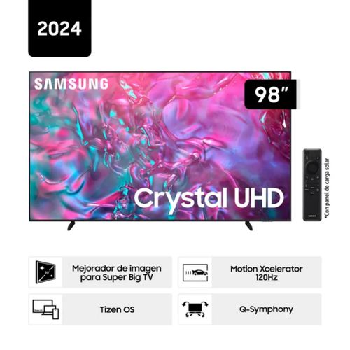 Samsung TV 98" Crystal UHD 4K Tizen DU9000 (2024)