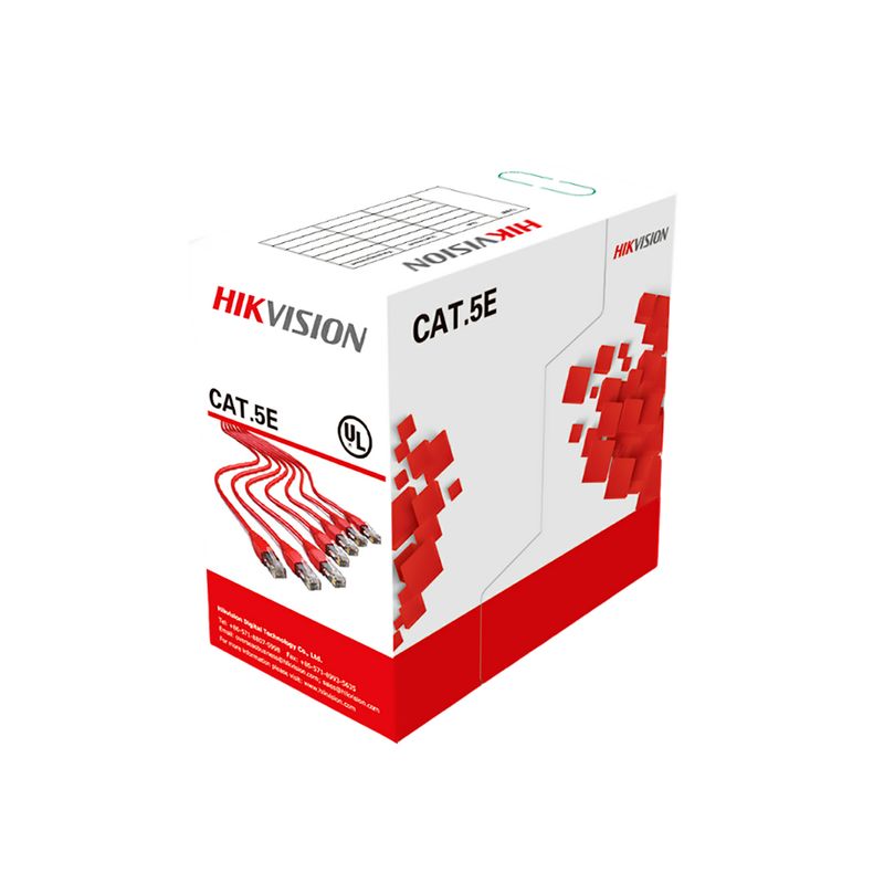 Rollo-Cable-Utp-Cat-5e-hikvision-x-caja-Ds-1ln5eo-uu-e-305m