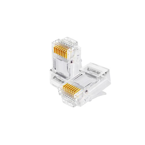 Bolsa De 100 Conectores Rj45 Para Utp Cat6 Newlink