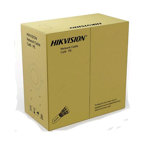 Rollo Cable Utp Cat. 6 hikvision x caja Ds-1ln6-ouspe 305m