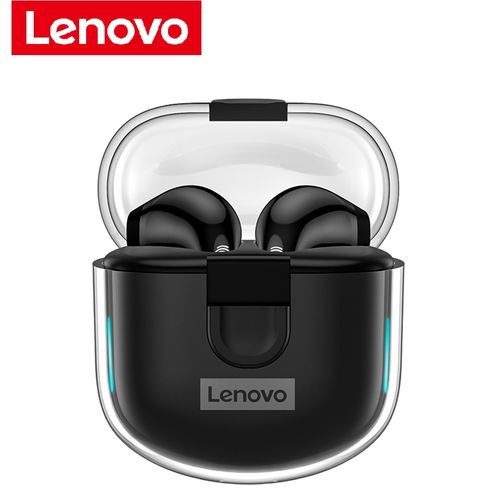 Audifonos Bluetooth Lenovo LP12 LIVEPODS IPX5 - Negro