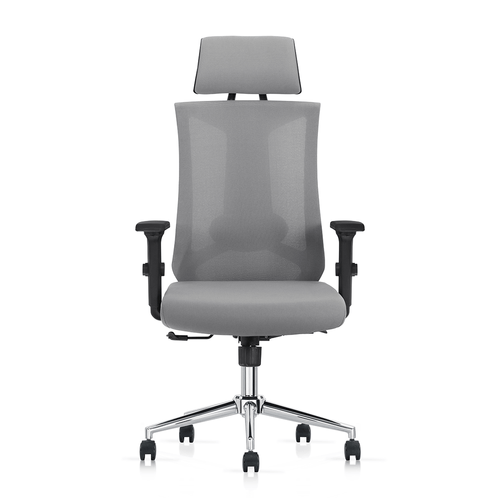 Silla de oficina Dallas Grey Ejecutiva Ergonómica