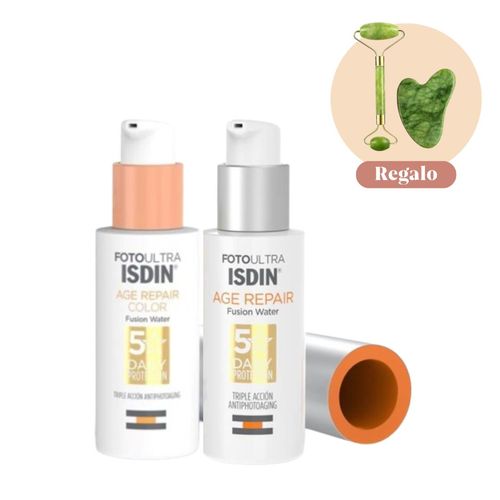 Duo Isdin FotoUltra Age Repair Con Color y Sin Color