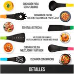 Set-Cucharones-Utensilios-de-Cocina-con-Colgador-Organizador-Multicolor-7pcs-U62