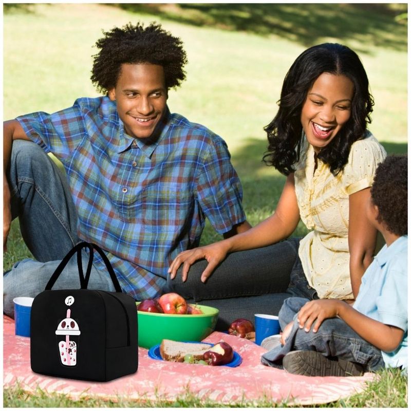 Lonchera-Termica-para-Niños-Bolsa-Impermeable-Negro-721L