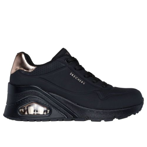 Zapatillas Urbanas Skechers Mujer 177520-Bbk Negro