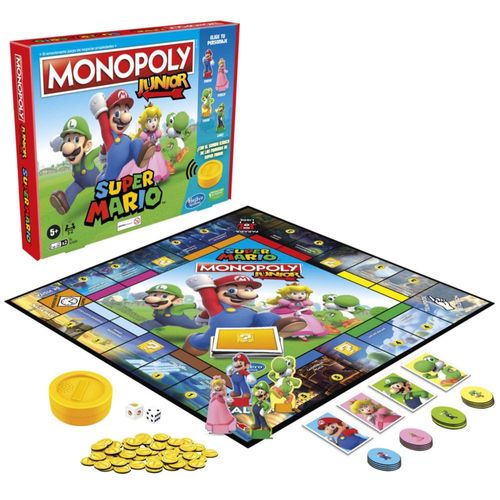 Juego De Mesa Monopoly Junior Super Mario