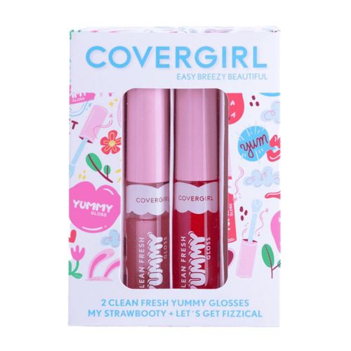 Pack Covergirl Yummy Gloss My Strawbooty +  Let´S Get Fizzical