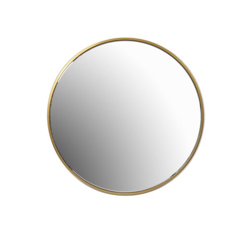 Espejo Circular 70 Cm Dorado