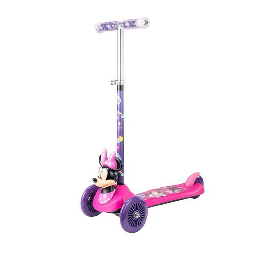 Triscooter Disney Minnie Mouse 3D con Luces Rosa