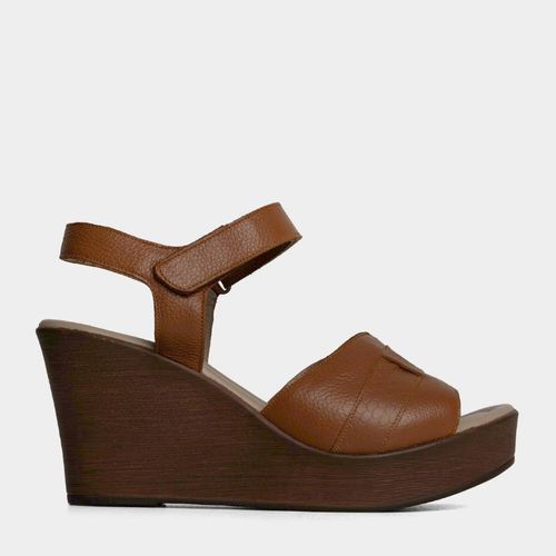 Sandalias Casuales Top Model Mujeres Tmo-N0004 Cuero