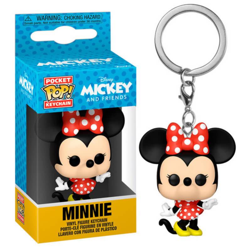 Funko-Pop-llavero-Disney---Minnie-Mouse