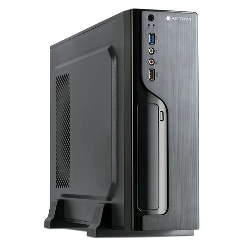 Gabinete Antryx Xtreme Slim XS-120 MATX USB 3.0, panel con proceso de estampado, con fuente 350W