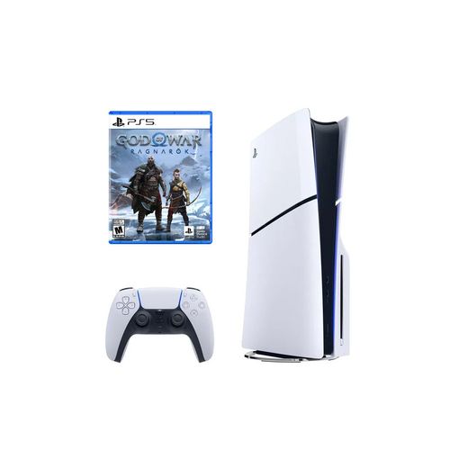 Consola Playstation 5 Slim Lectora de Discos + God of war Ragnarok