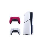 Consola-Playstation-5-Slim-Lectora-de-Discos---Mando-Cosmic-Red