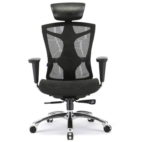 Silla De Oficina Ergonómica Presidente New York Color Black