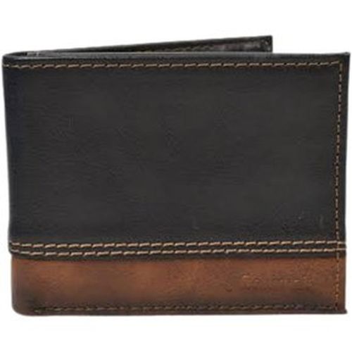 Billetera Bifold Columbia Bicolor Hombre - Negro y Marrón