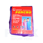 Poncho-de-Lluvia-Impermeable-de-Manga-Larga---Morado