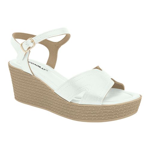 Zapato cuña Mujer 628005 BRANCO NEVE