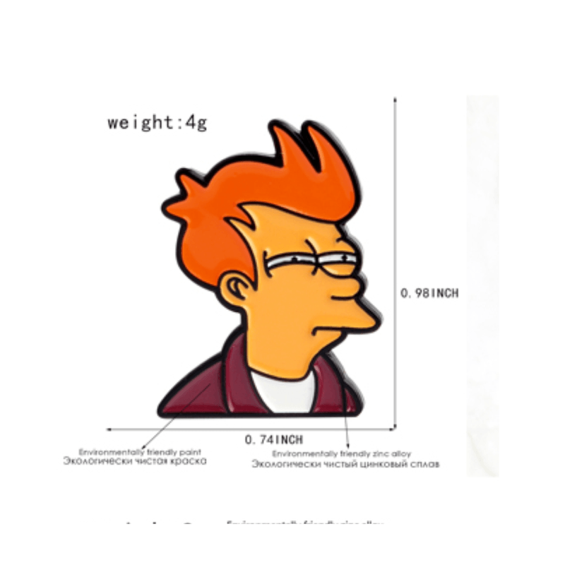 Packx2-Pin-de-Metal-Futurama-Philip-J-Fry
