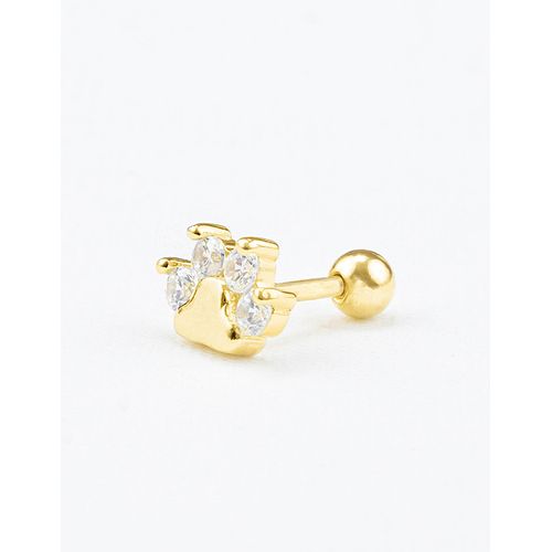 PIERCING HUELLITA 7MM GOLD MEDIUM