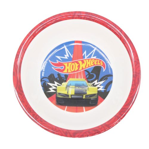 Bowl HOT WHEELS Melamine Blanco