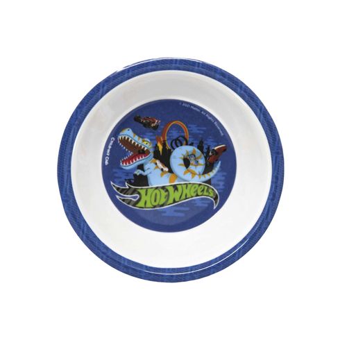 Bowl HOT WHEELS Melamine Blanco2