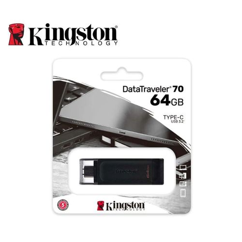 MEMORIA USB KINGSTON DATATRAVELER 70 64GB USB-C