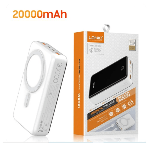 Power Bank batería externa de 20000mAH LDNIO con carga inalámbrica PQ18