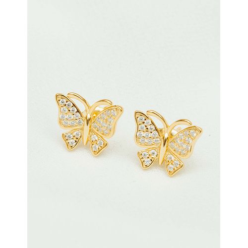 ARETE MARIPOSA ANTENAS GOLD