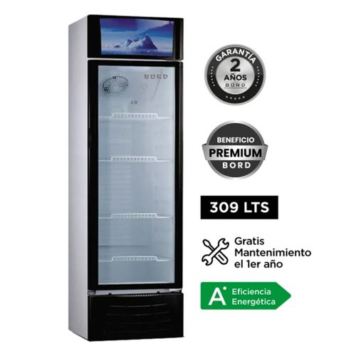 Refrigerador exhibidor Bord EX309-M: La solución perfecta para tu negocio (MO)