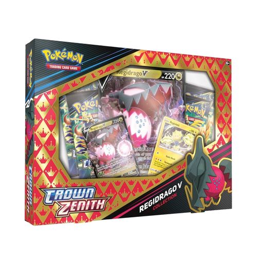 Pokemon Tcg Crown Zenith Regidrago V Box Ingles