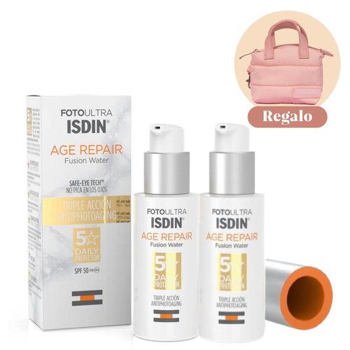 Duo Isdin FotoUltra Age Repair SPF50 50ml - Bloqueador solar facial con triple acción antiedad