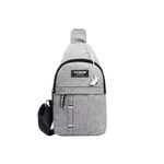 Mochila-Morral-Bandolera-Riñonera-Cruzado-Juvenil-Antirrobo---Gris