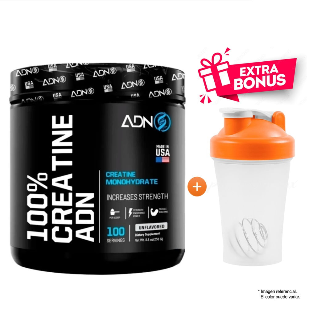 CREATINA 250 G ADN NUTRITION MONOHIDRATADA