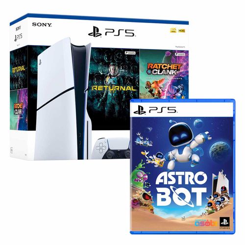 Consola Playstation 5 Slim Bundle Ratchet + Astro Bot