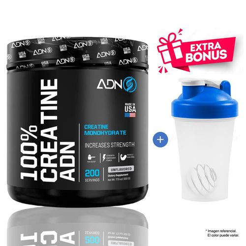 CREATINE Creatina Monohidratada ADN NUTRITION 500 gramos