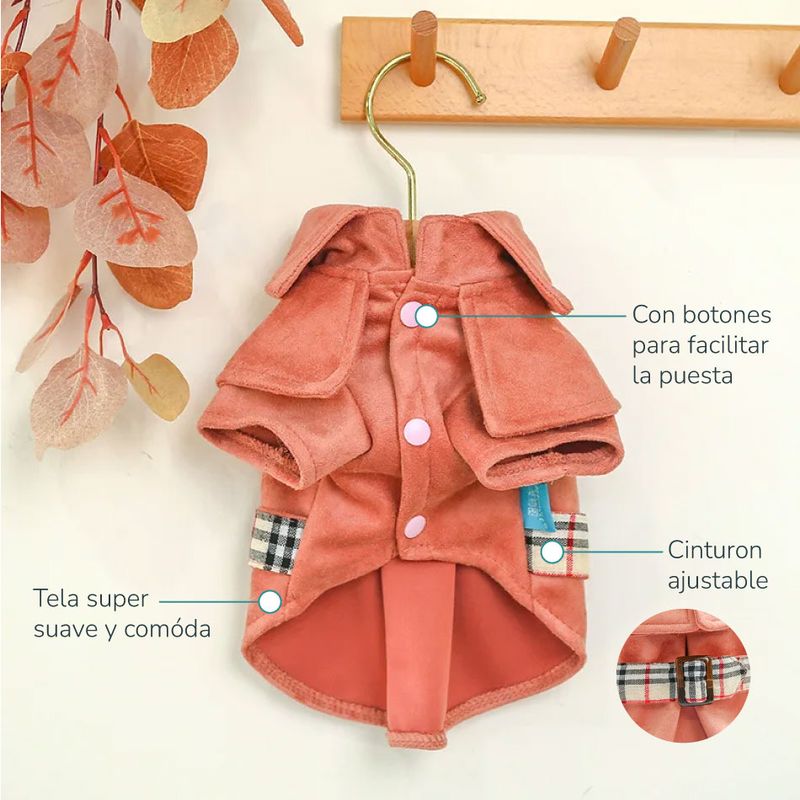 Ropa-para-perro-Abrigo-inspector-de-gamuza-melon-small