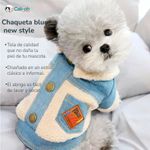 Ropa-para-perros-Chaqueta-blue-new-style-XS