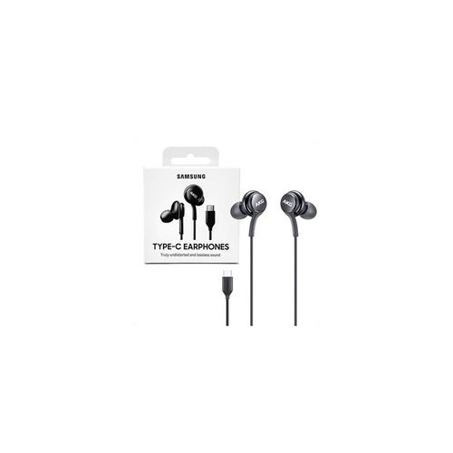 Audifonos AKG Tipo C para Samsung S24/S24 Plus Negro Original